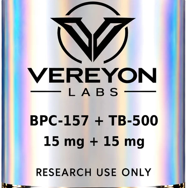Holographic silver label — packaging detail