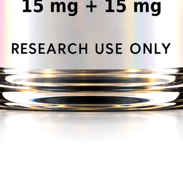 Clear glass vial — packaging detail